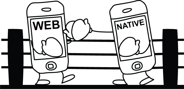 So sánh Web application và Native application